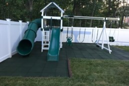 backyard play area